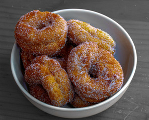 ricos roscos fritos con azucar