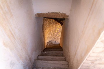 The view inside the Itchan Kala fortress