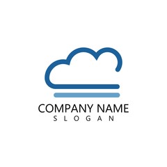 cloud logo vector