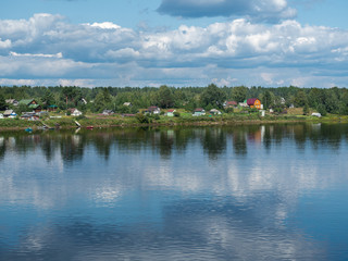View of the river on a sunny day. - 345698164
