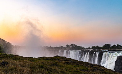 Victoria Falls (Mosi-oa-Tunya), view from Zimbabwe side