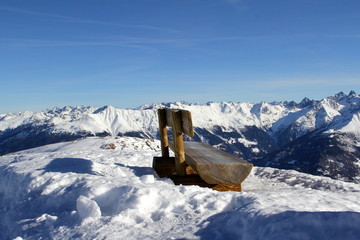 Wundersch&ouml;ne Aussicht in den  Bergen