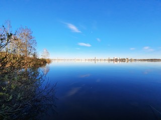 Fototapeta premium lake in the morning