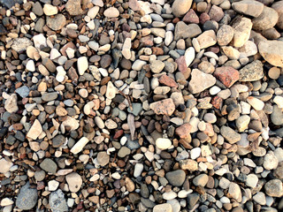 stones on the beach