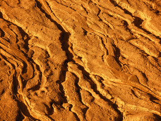 Deserted terrestrial planet