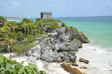 Tulum - Ruiny miasta majów na półwyspie Jukatan w Meksyku