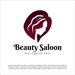 Template Logo Beauty woman spa