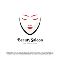 Template Logo Beauty woman spa