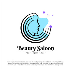 Template Logo Beauty woman spa