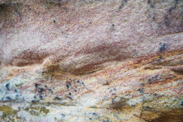 Background and texture of mountain layers and cracks on the rock.