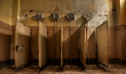 Fotobehang Verlaten ziekenhuissanatorium Beelitz Heilstaetten, Duitsland © Chawran
