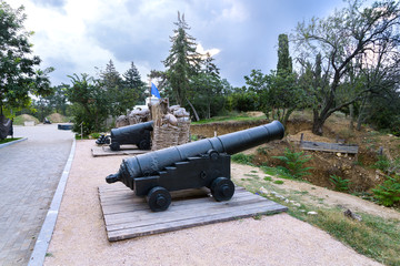 Artillery positions on Malakhov mound