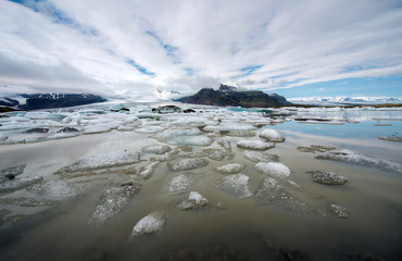 Fjallsarlon glacier lagoon, Iceland