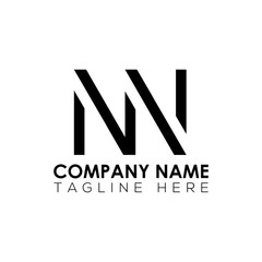 Initial Letter NN Logo Design Vector Template. Creative Abstract NN Letter Logo Design