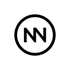 Initial Letter NN Logo Design Vector Template. Creative Abstract NN Letter Logo Design