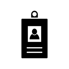 Identification card icon