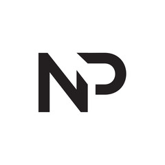 Initial Letter NP Logo Design Vector Template. Creative Abstract NP Letter Logo Design © Rana