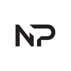 Initial Letter NP Logo Design Vector Template. Creative Abstract NP Letter Logo Design © Rana