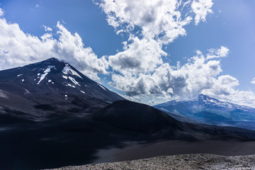 cloud with volcano view