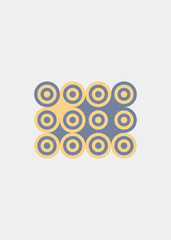 Colour Dots Universe Logo art design illustration