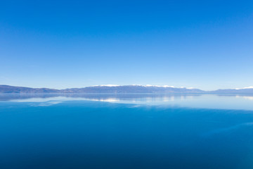 Orhid Lake silence morning, beautiful background