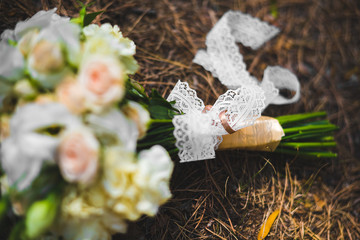 Wedding bouquet. 