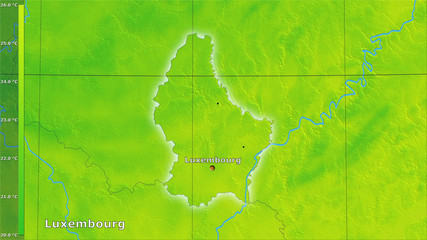 Luxembourg, annual range - composition