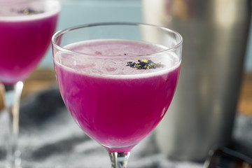 Boozy Purple Butterfly Pea Flower Gin Cocktail