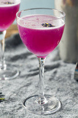 Boozy Purple Butterfly Pea Flower Gin Cocktail