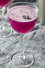 Boozy Purple Butterfly Pea Flower Gin Cocktail