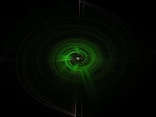 Abstract circle Light Fibers all colors sparkling universe nebula space