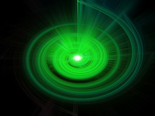 Abstract circle Light Fibers all colors sparkling universe nebula space