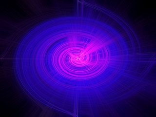 Abstract circle Light Fibers all colors sparkling universe nebula space