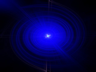 Abstract circle Light Fibers all colors sparkling universe nebula space