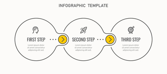 Vector infographic template