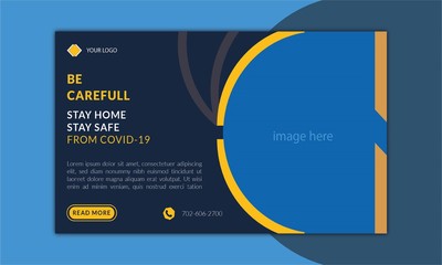 social media banner covid-19