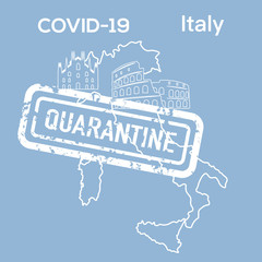 Coronavirus Pandemic COVID-19 Italy Quarantine