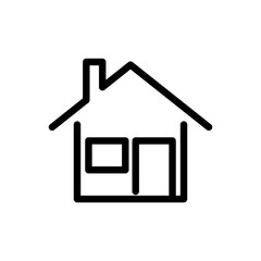Home icon vector illustration.home icon for web