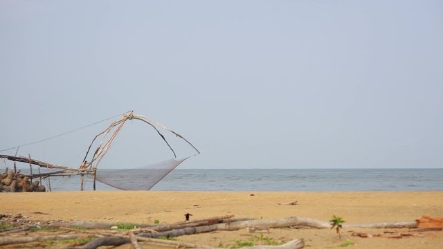 Chinese fishing nets or cheena vala