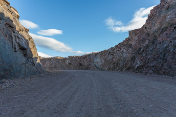 Landmark in Teriberka russia popular place for tourism