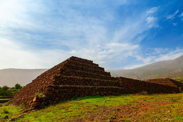 guimar pyramid in the island of tenerife