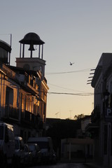 
Bell tower of a church in Andalusian town