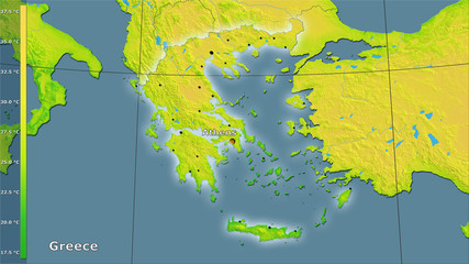 Greece, annual range - composition