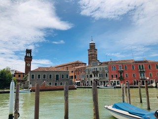 Fototapeta na wymiar ムラーノ、ベネチア Murano, Venezia, Italy