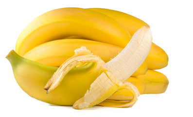 .bananas on a white background