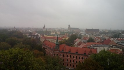 Kraków jesienią