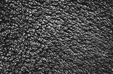 Distress grunge vector texture for knitwear, carpet, pullover, knitwear. Black and white background. EPS 8 illustration