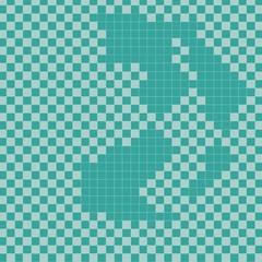 Broken Pool Tile Mosaic Background