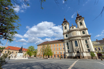 Fototapeta premium Minorite church in Eger, Hungary