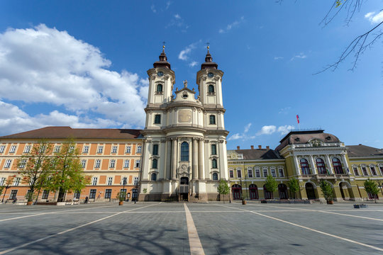 Minorite church in Eger, Hungary